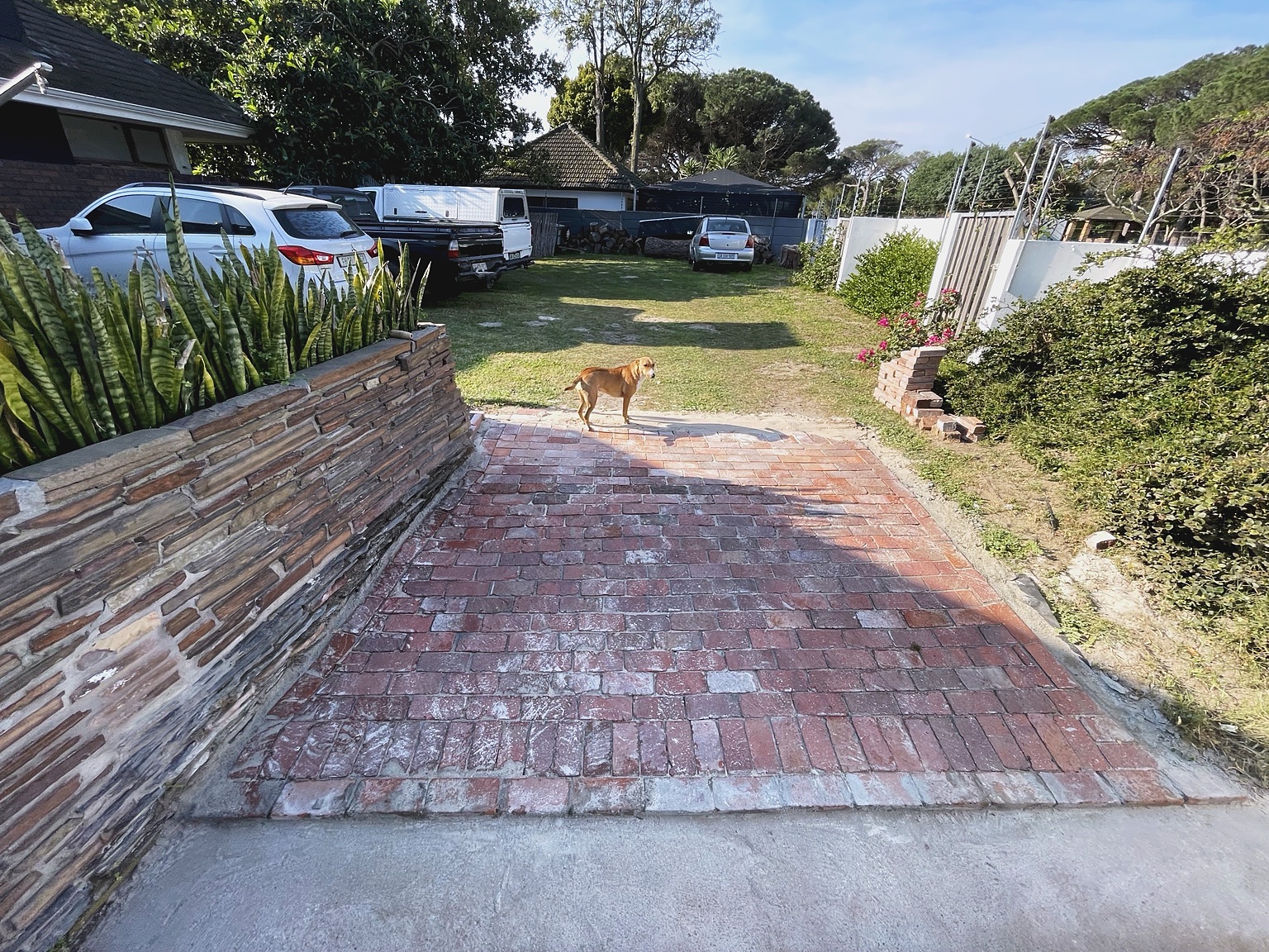 Driveway and studio access